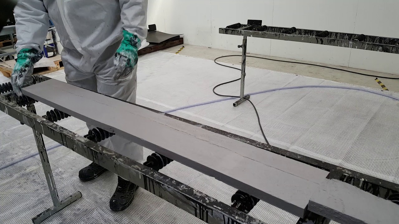 Malowanie desek - Polewarka Ceetec A250