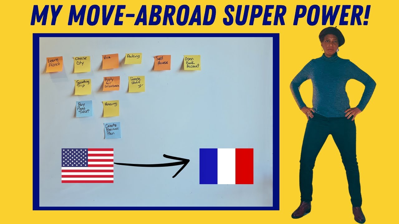 These 5 skills helped me MOVE to FRANCE