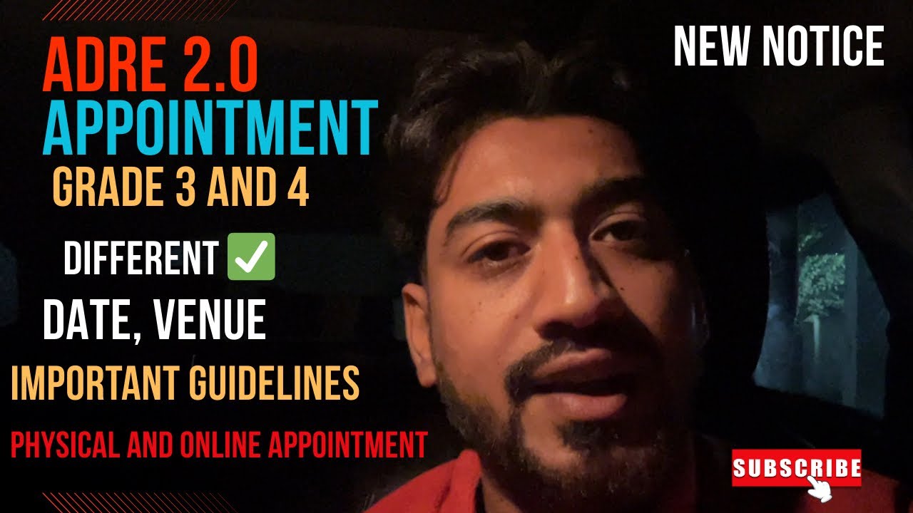 ADRE 2.0 Appointment ✅