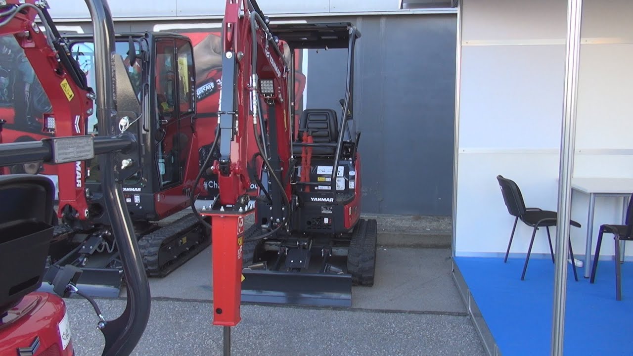 Yanmar ViO17 Mini Excavator (2023) Exterior and Interior