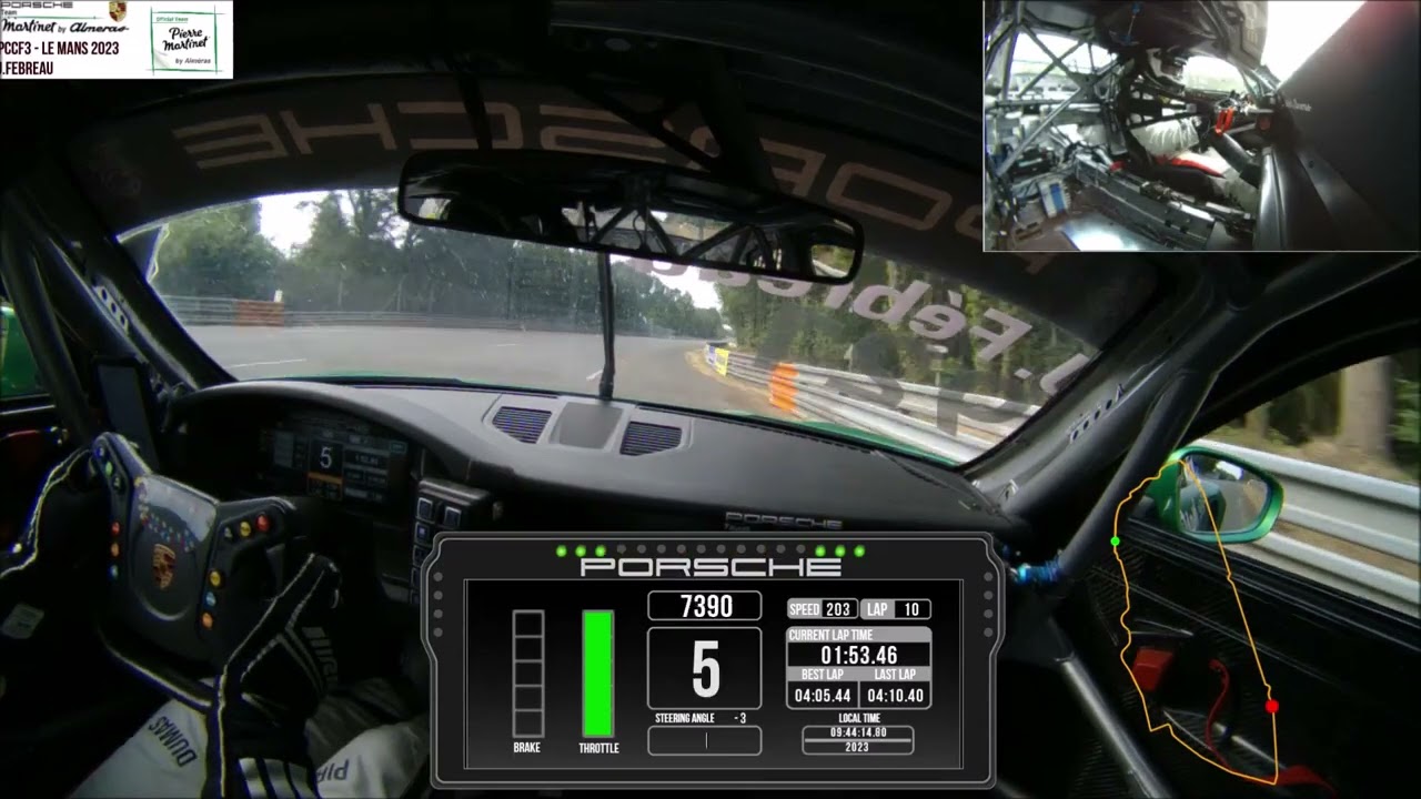 Porsche Carrera Cup - On Board Qualif Le Mans
