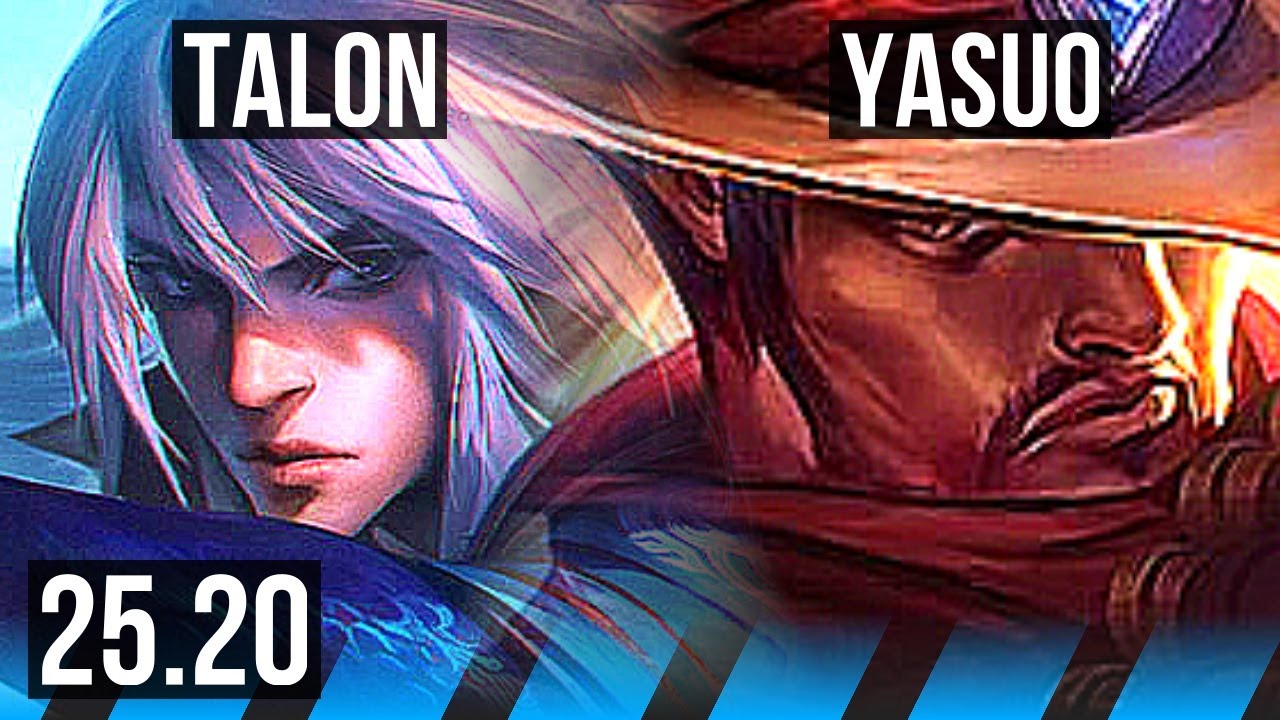 TALON vs YASUO (MID) | NA Master | 25.20