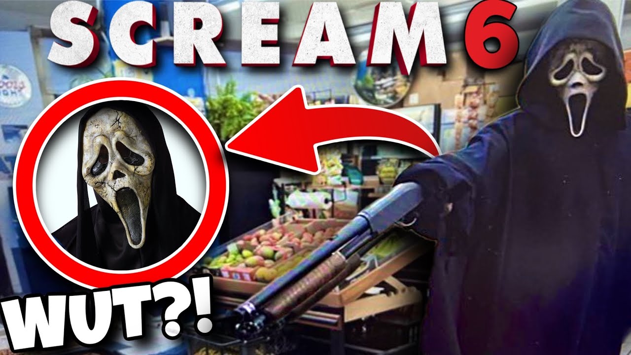 SCREAM 6 (2023) Photo Reveals Ghostface With A Shotgun & New Mask