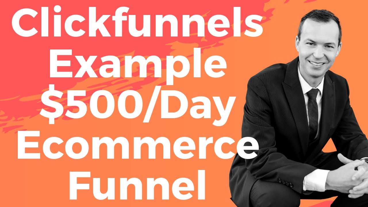 CLICKFUNNELS EXAMPLE 🤑 Clickfunnels Ecommerce Funnel for Beginners [MAKES $500/DAY]