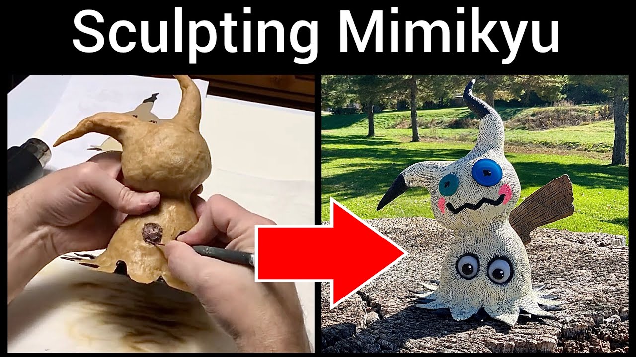 Sculpting a Life-Size Mimikyu out of Thermoplastic - Collab w/ JH-Creations