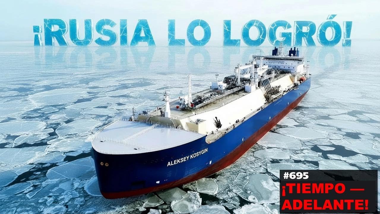 El primer petrolero ruso de hielo ya opera en el Ártico