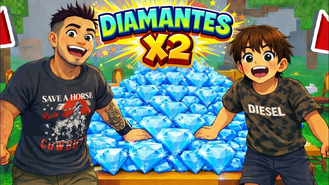 LLEGARON LOS DIAMANTES X 2 !!!!!  NOS HACEMOS MILLONARIOS????