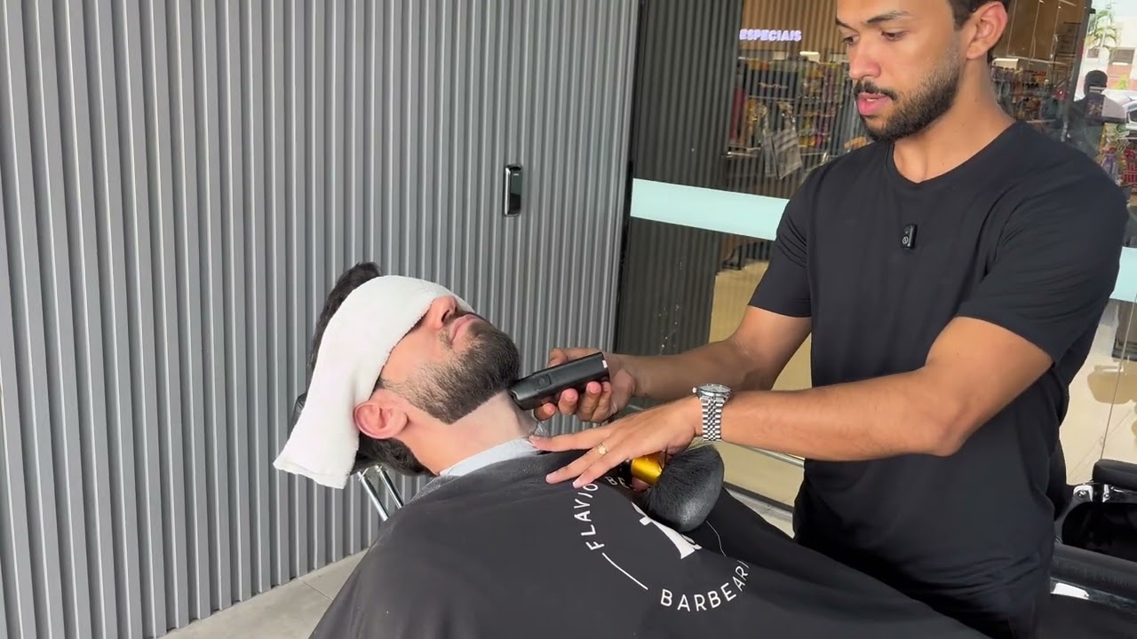 Como fazer uma barba quadrada 