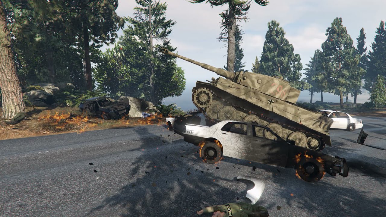 Tiger I Tank GTA V