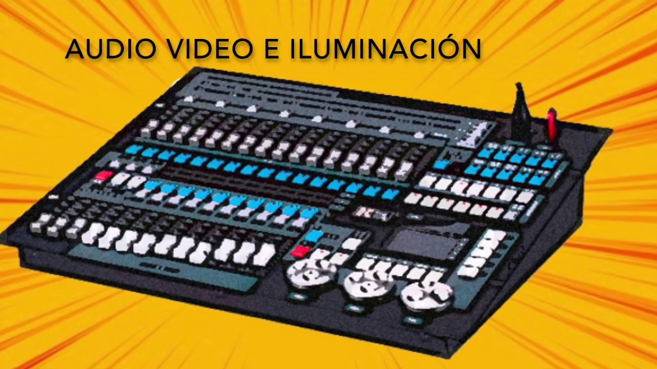 como crear escenas y chases en la consola dmx king kong 1024