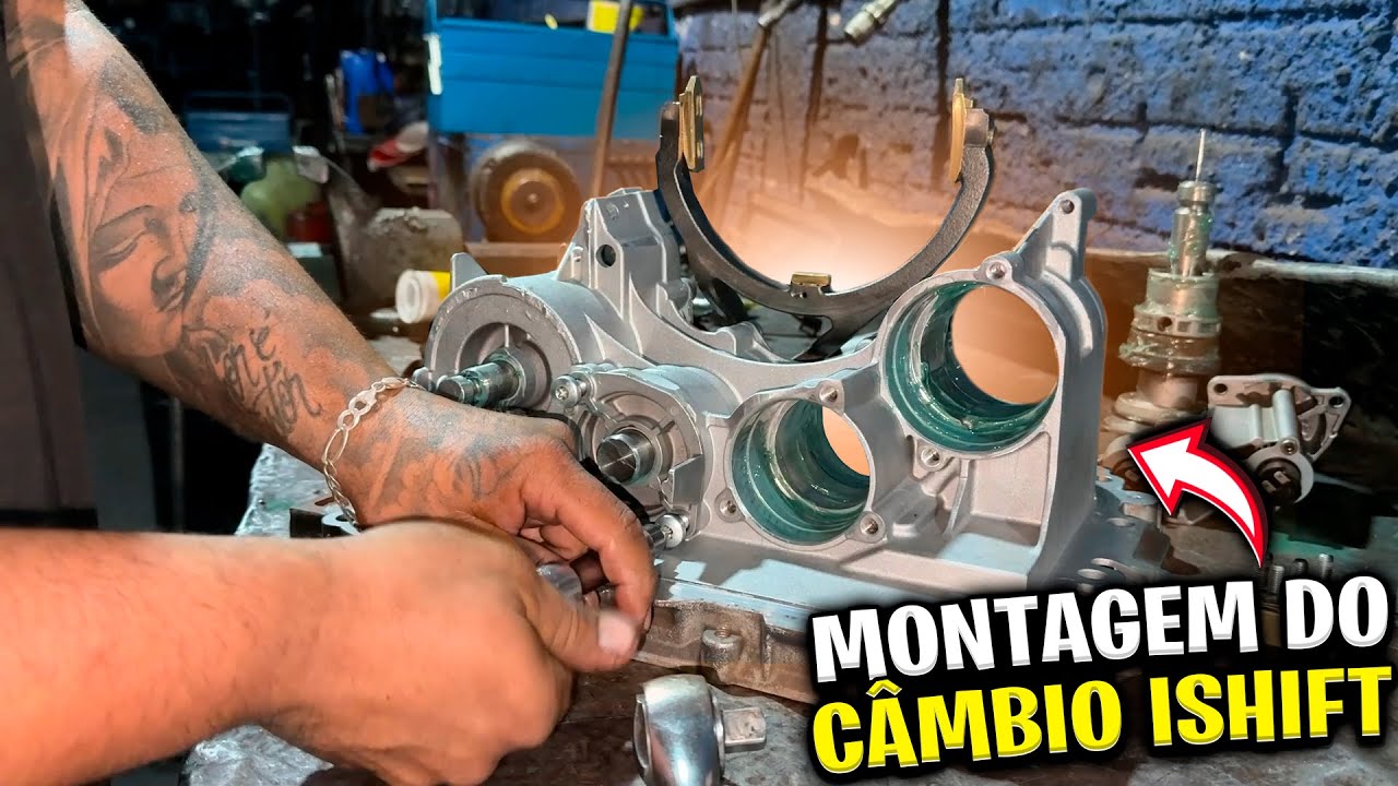 MONTAGEM DA  tampa iShift do VOLVO pt 2