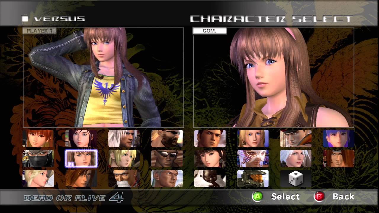 Dead or Alive 4 All Costumes Unlock