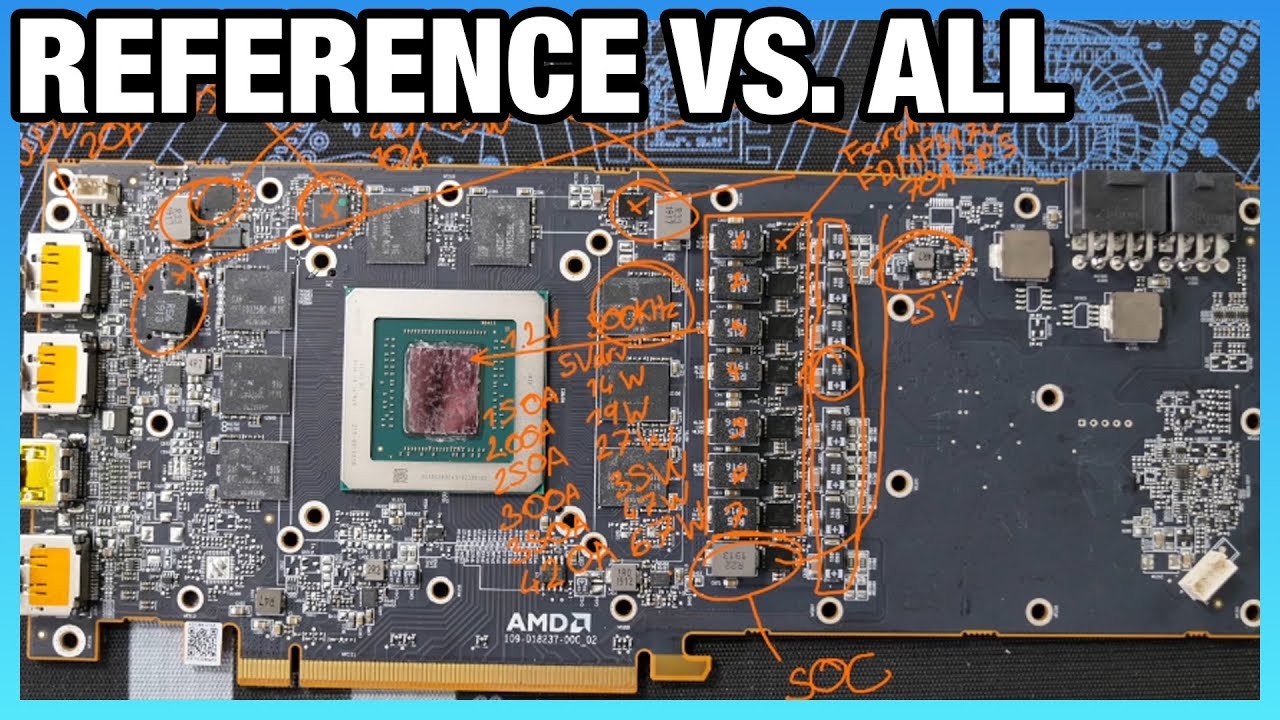 One of the Best RX 5700 XT PCBs: AMD Reference Analyzed