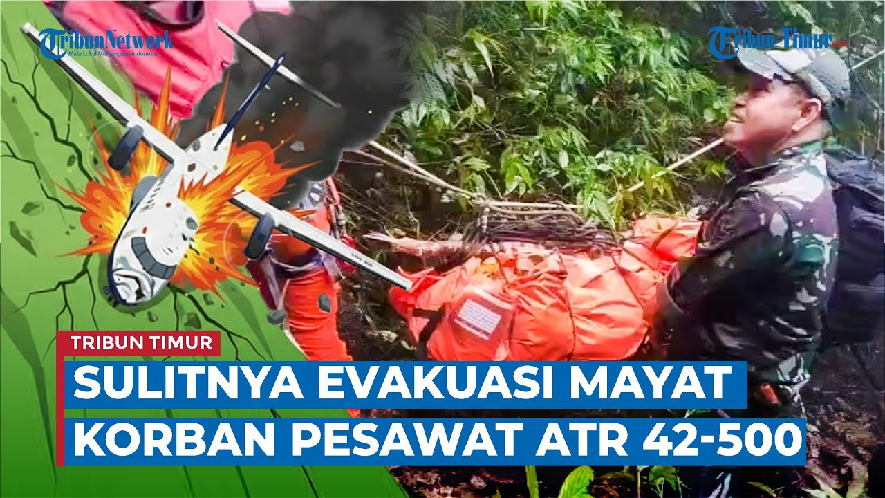 Pantas Tim SAR Bermalam di Jurang Demi Jaga Mayat Korban Pesawat ATR 42-500