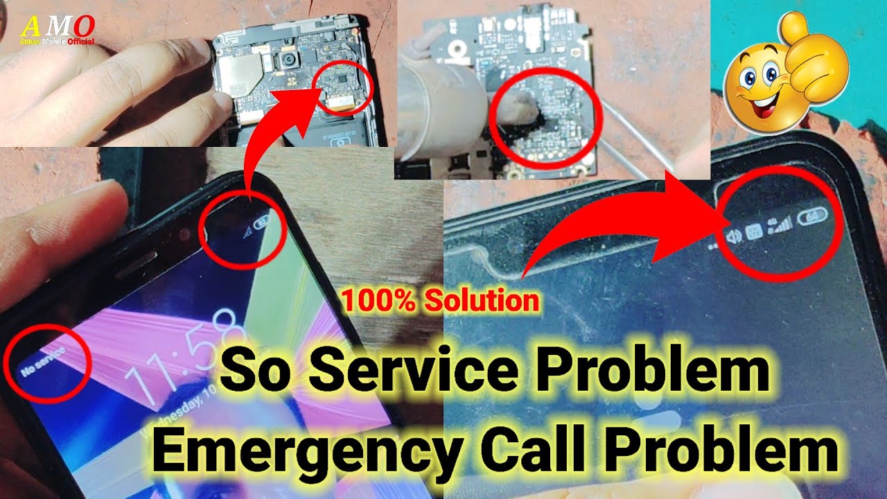 Redmi Note 5 No Service Problem | Emergency Call Only Problem | Mi Redmi 5 No Service Emergency Call