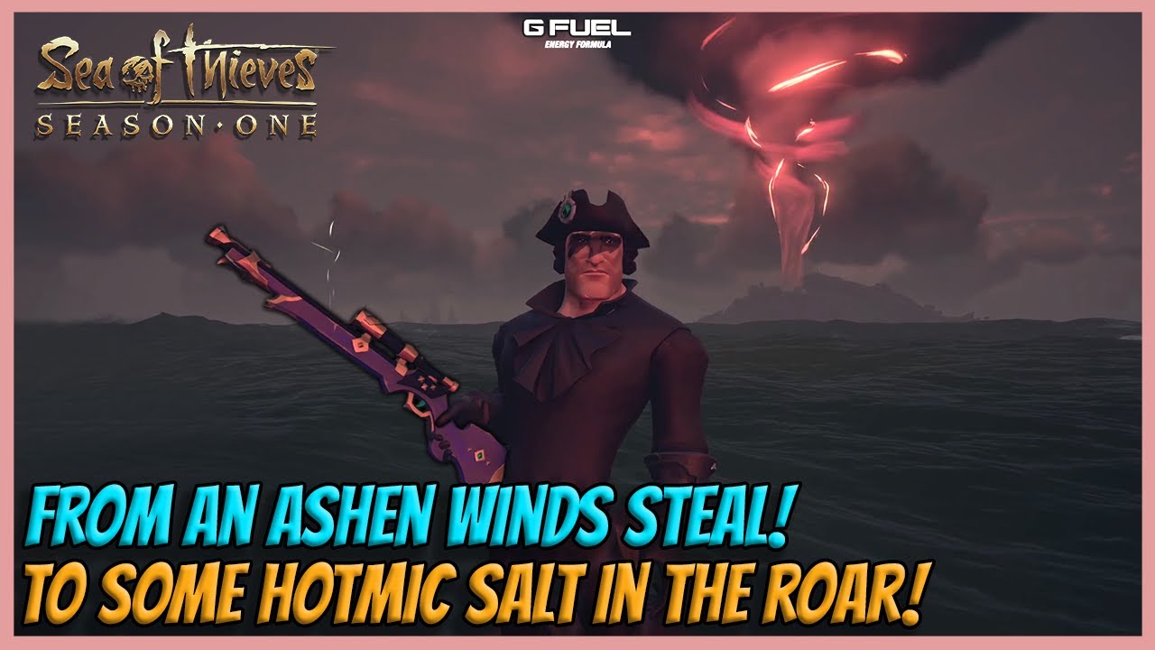Yoinking an Ashen Winds & farming some salt at Morrow's Peak! [Rowboat Plays] - Sea of Thieves!