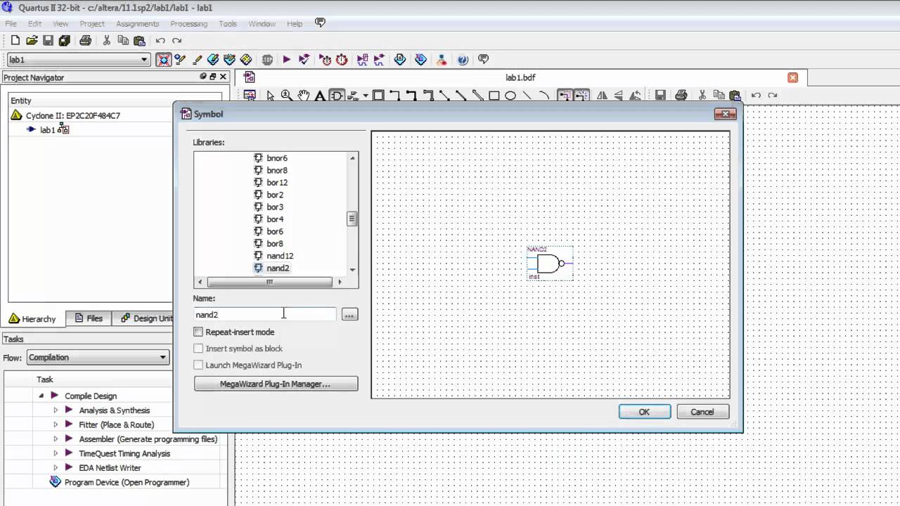 Altera Quartus II Tutorial v11.1