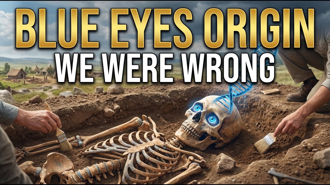 DNA From Ancient Bones FINALLY Reveals Where BLUE Eyes Actually Came From