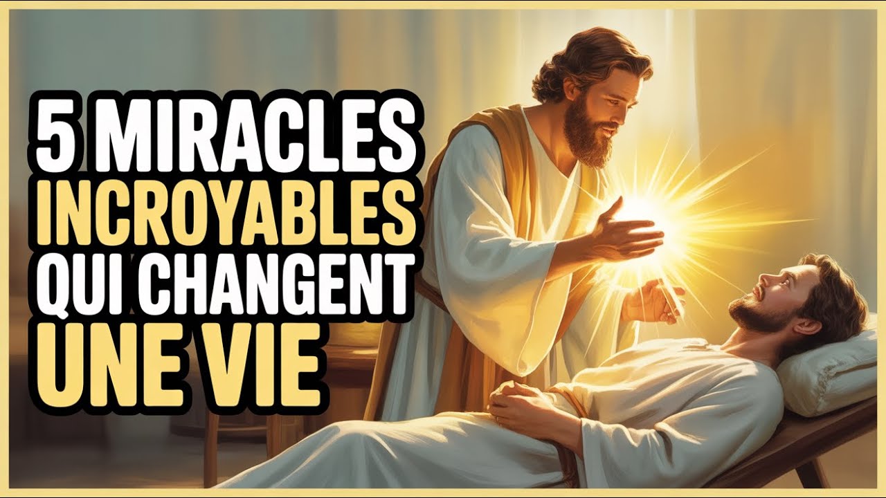TRANSFORMÉ PAR L'AMOUR, CINQ MIRACLES BÉNIS RÉVÉLÉS PAR JÉSUS, LE MÉDECIN SAINT DES âmes,