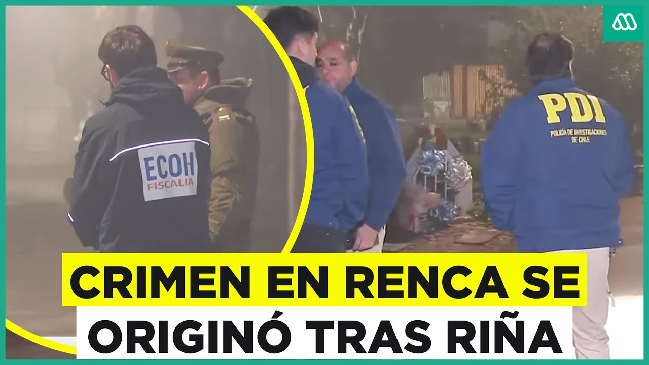 Un fallecido y dos heridos deja balacera en Renca: Crimen se habría originado tras pelea