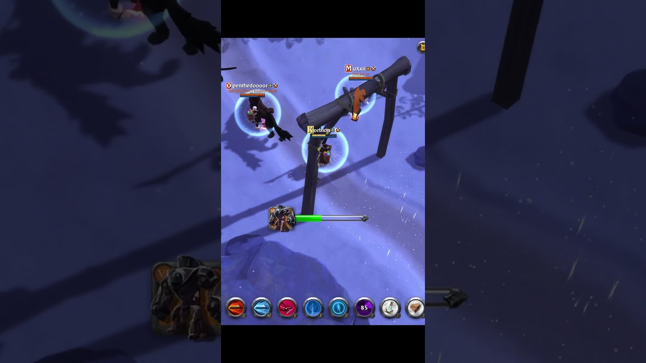 Battle mounts vs Ganker | Albion Online