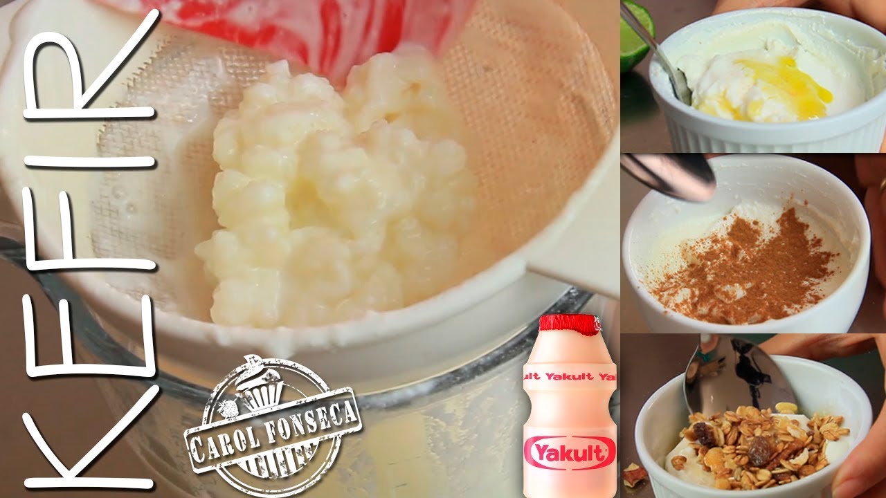 KEFIR - IOGURTE, GREGO E YAKULT
