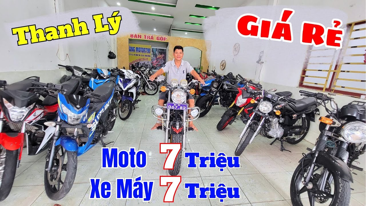 Thanh Lý Xe Máy , Moto Cũ Giá Rẻ CBR150R , GZ150A ,Rebel 170 ,FZ150i , Exciter ,Sonic ,Suzuki Hj125