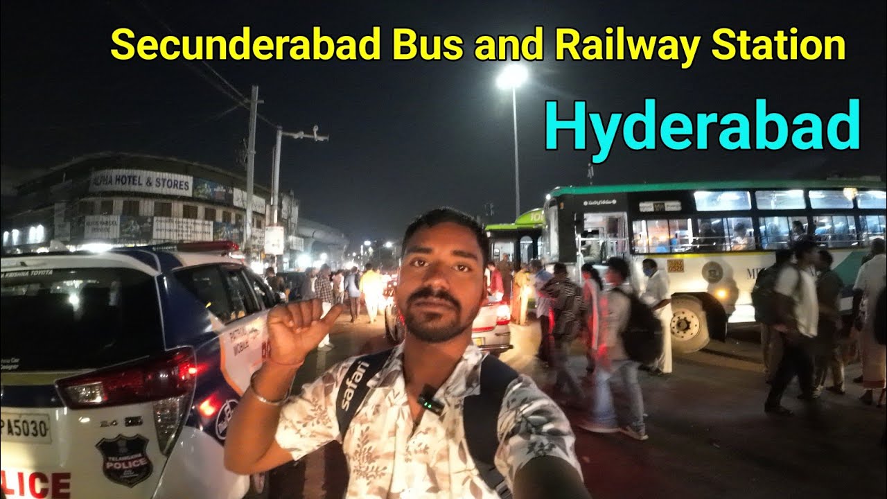 Secunderabad( Hyderabad) railway junction and bus stand all information & video