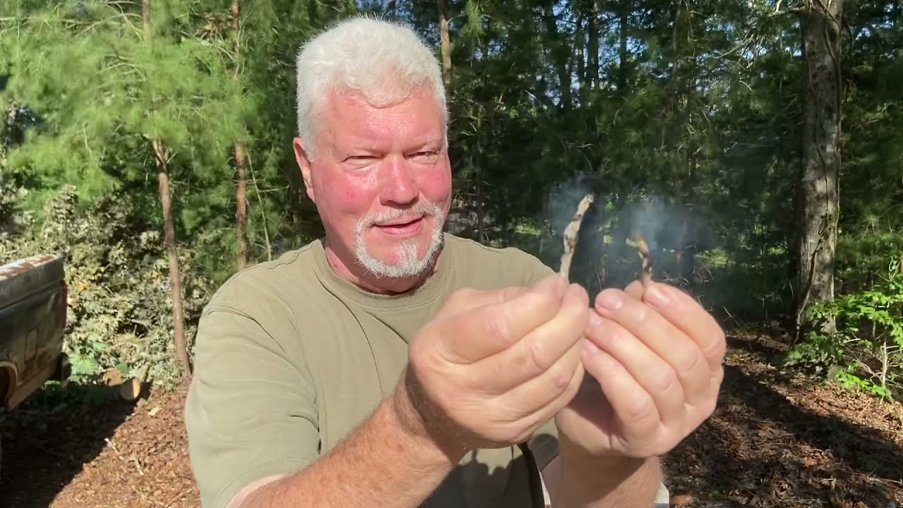 How To Make Fire With Wood Ashes!