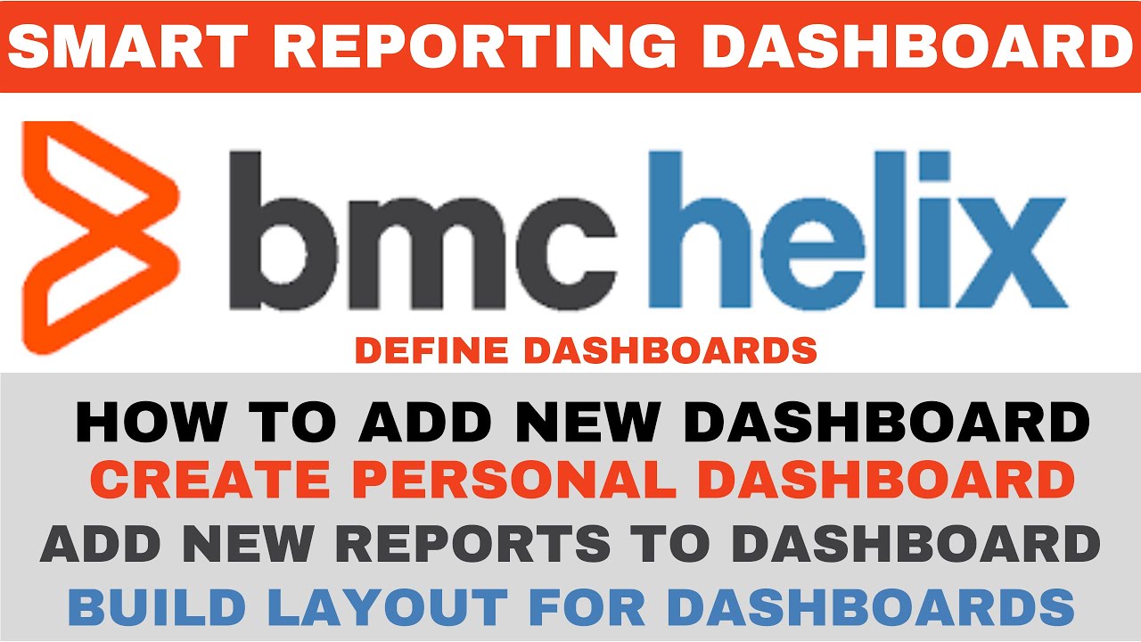 Smart Reporting | Dashboards | Add New Dashboard | Define different Layouts |
