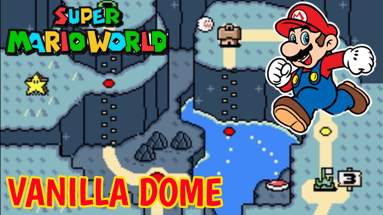 Vanilla Dome #3 - Super Mario World - Detonado todas fases 100%