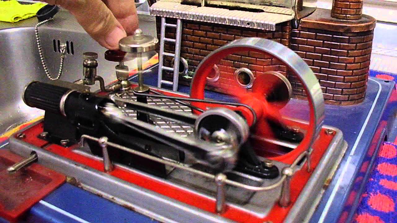 Wilesco D16 and D20 steam engines