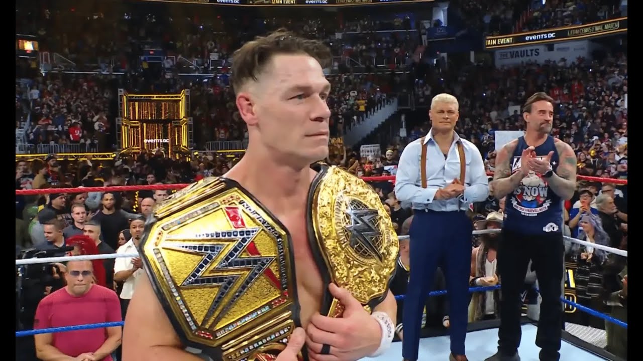 JOHN CENA LAST MATCH WITH GUNTHER