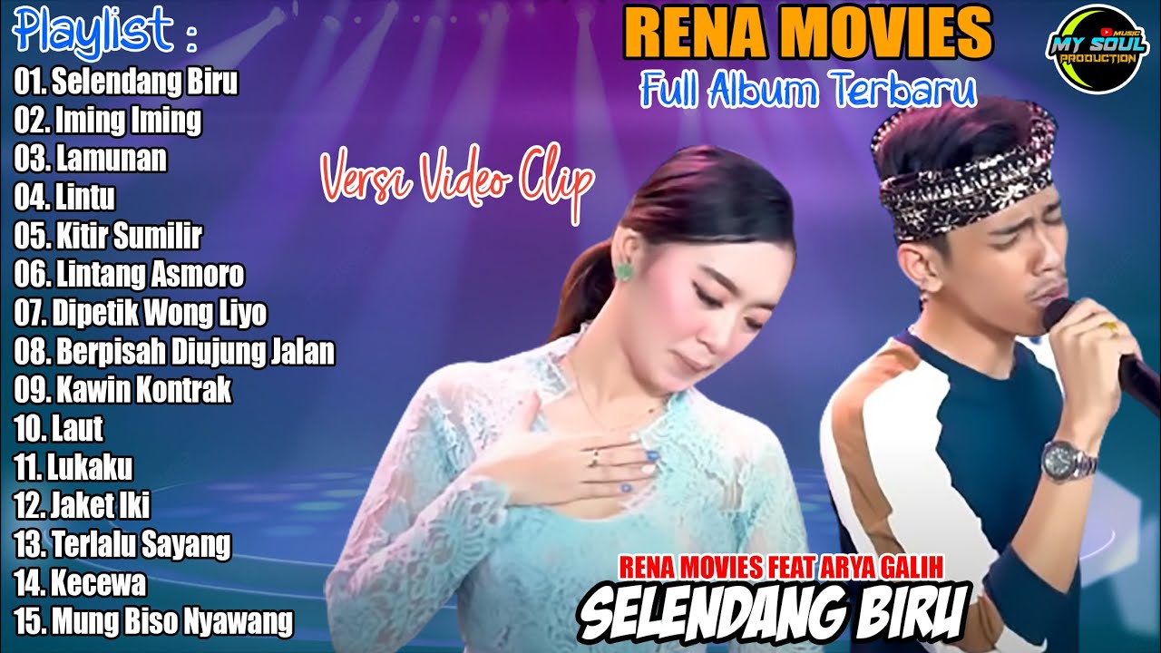 Rena Movies Full Album Terbaru 2024 || Selendang Biru - Rena Movies Feat Arya Galih - PERDANA RECORD