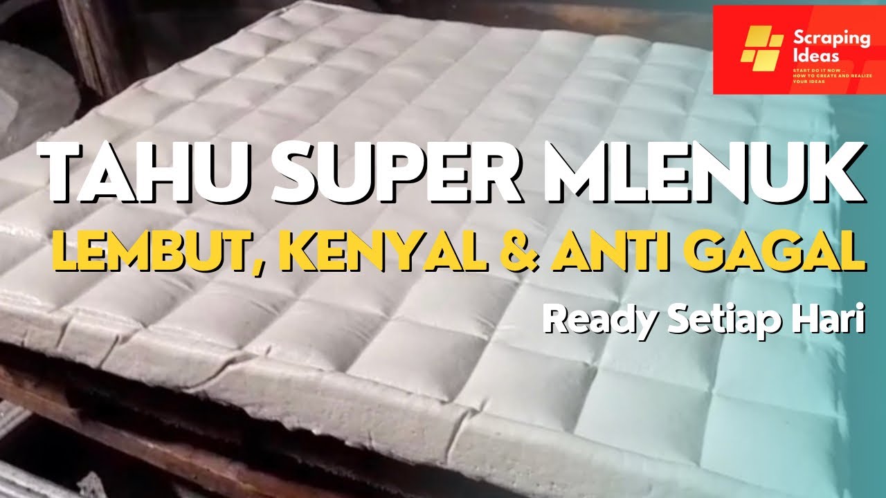 Tahu Super Mlenuk Viral! Cara Produksi yang Jarang Orang Tahu