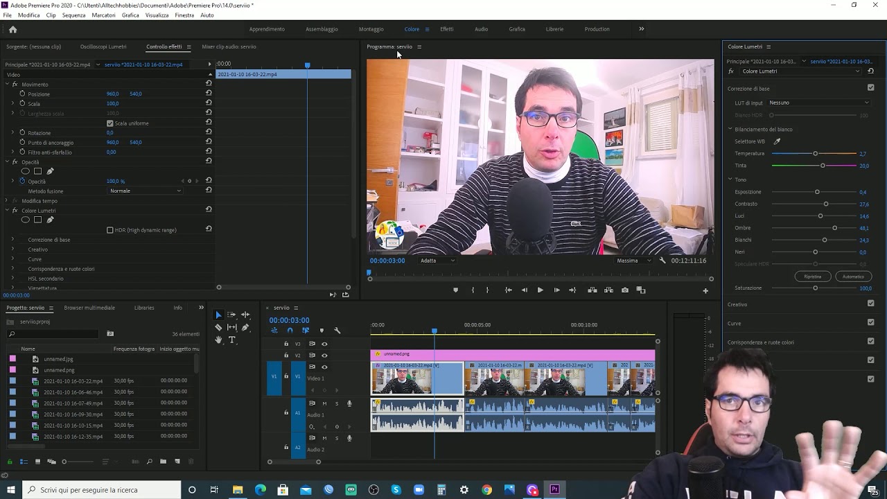 ADOBE PREMIERE: Copiare gli Effetti sulle Clips