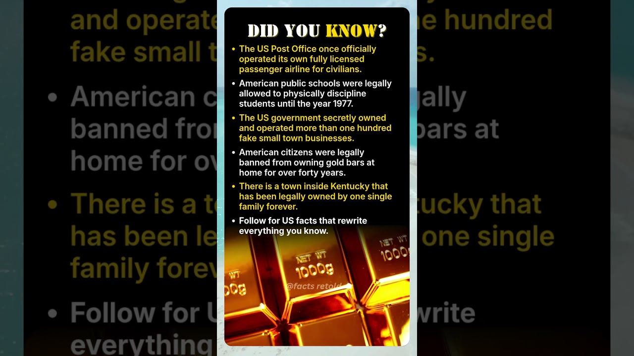 The US Government Once Made Gold Ownership Completely Illegal