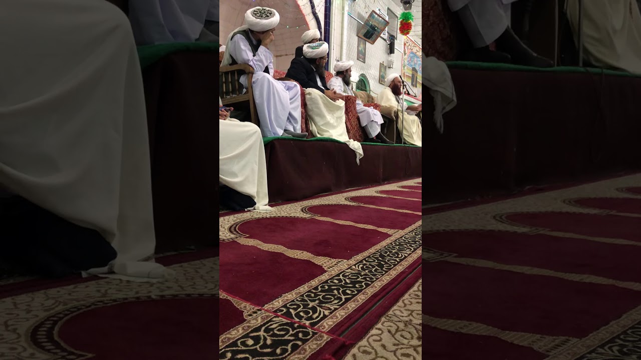 بیان شیخ القران والحدیث حضرت مولانا محمد حمید جان سیفی صاحب اطال اللہ حیاتہ موضع عرس مبارک