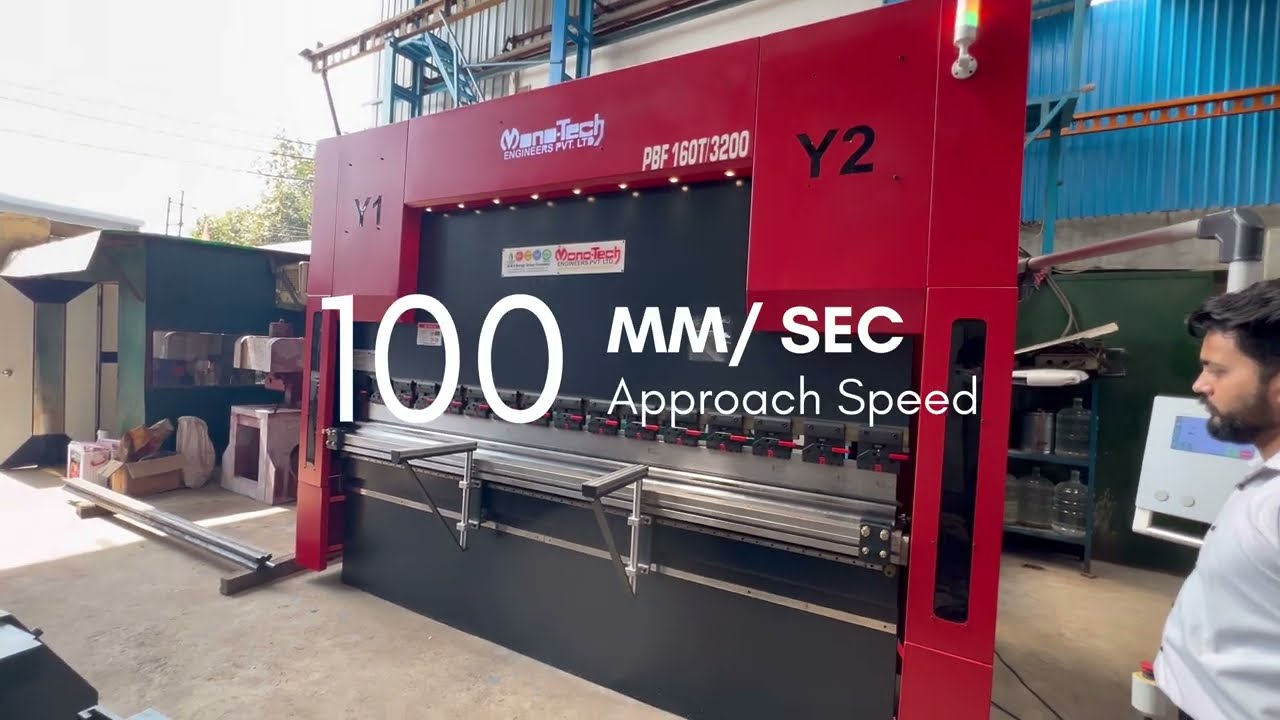 160 Ton x 3200mm Heavy Duty 4 Axis CNC Press Brake Bending Machine in Action | Bending Live