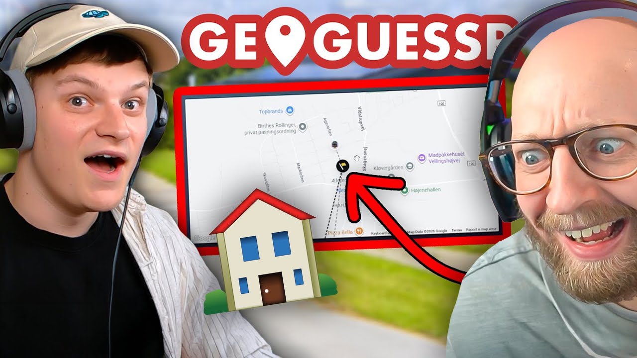 Johnni finder hans barndomsven i Geoguessr