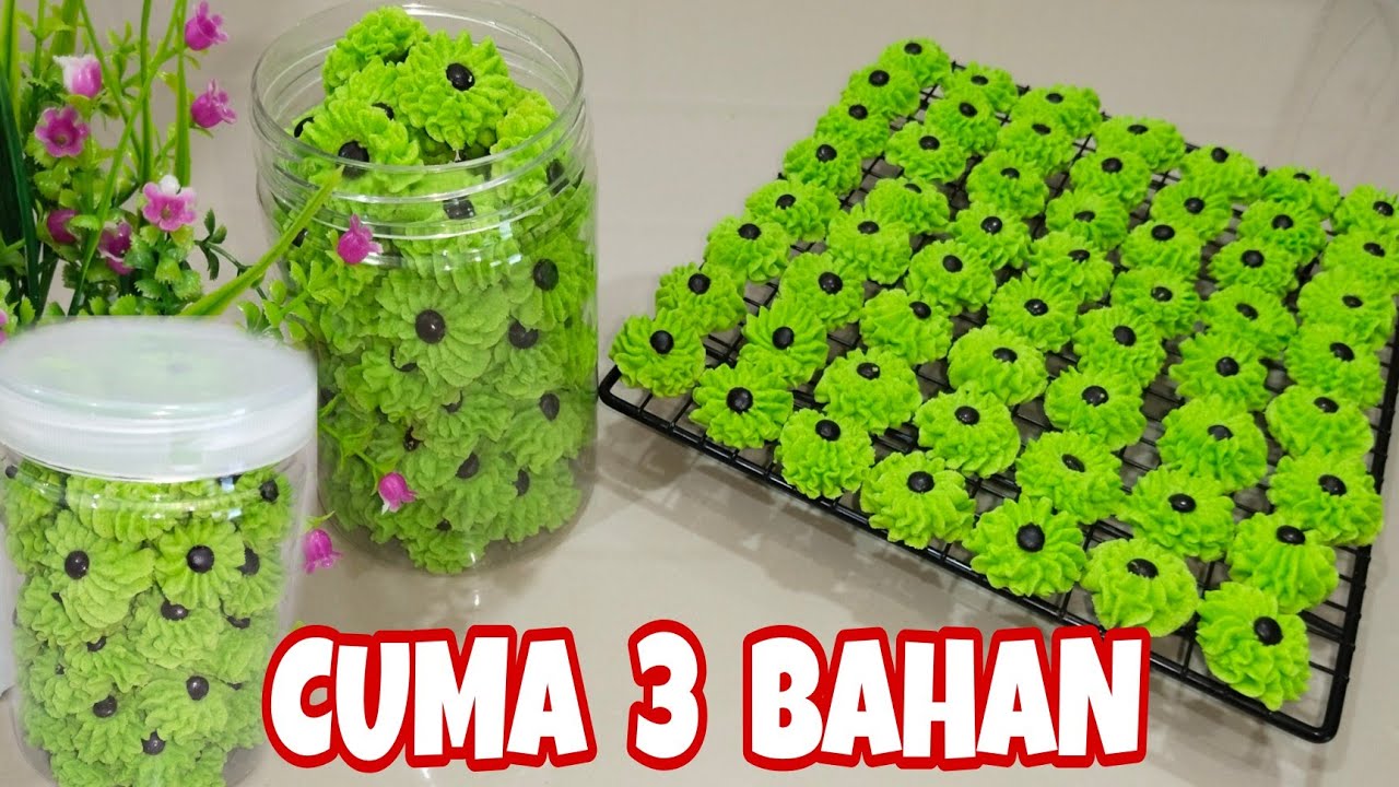 RESEP KUE SEMPRIT MAIZENA SUPER RENYAH CUMA 3 BAHAN