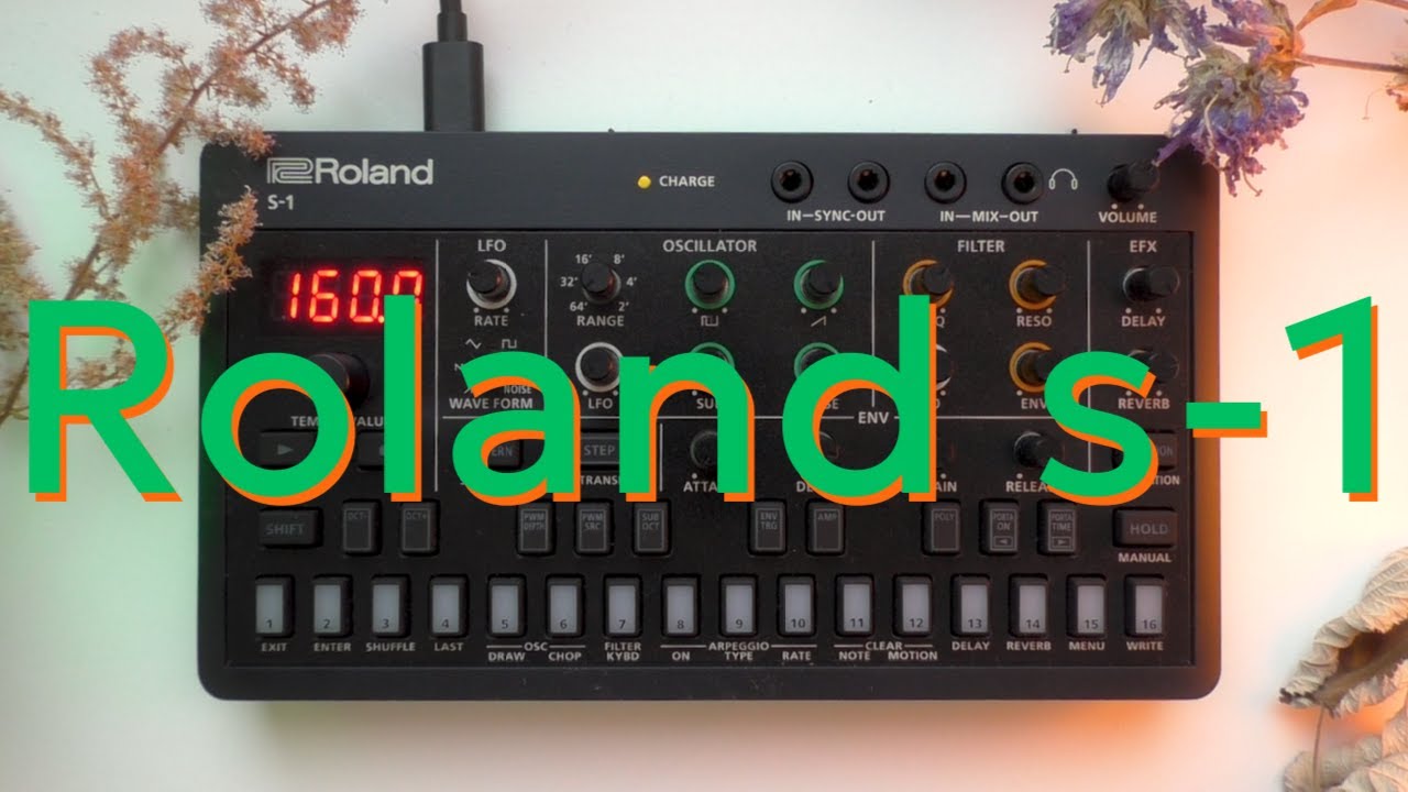 Roland S-1: FIRST IMPRESSIONS + BRONSKI BEAT COVER + JAM 🎹⚡