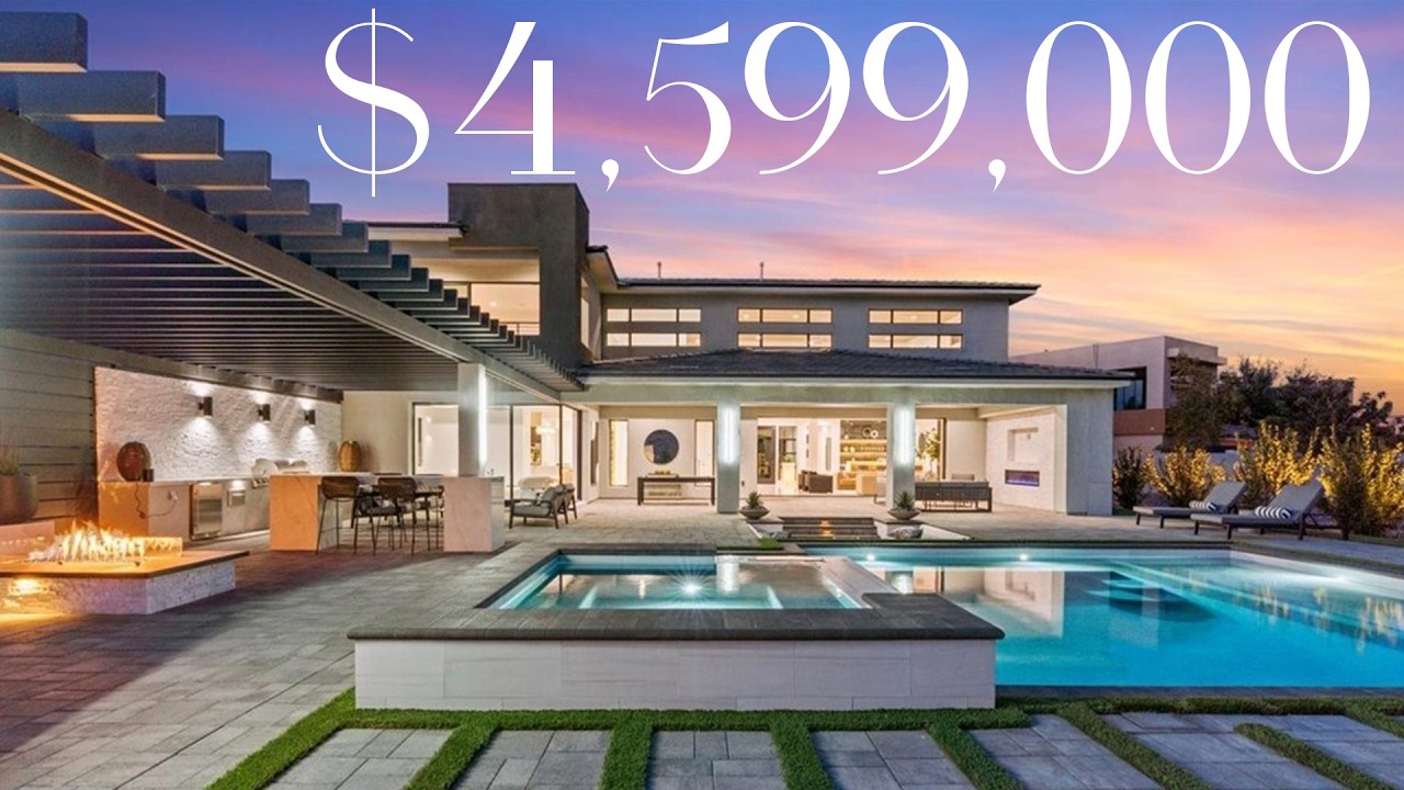 Entertainer’s Paradise Wrapped in Modern Elegance | Inside 