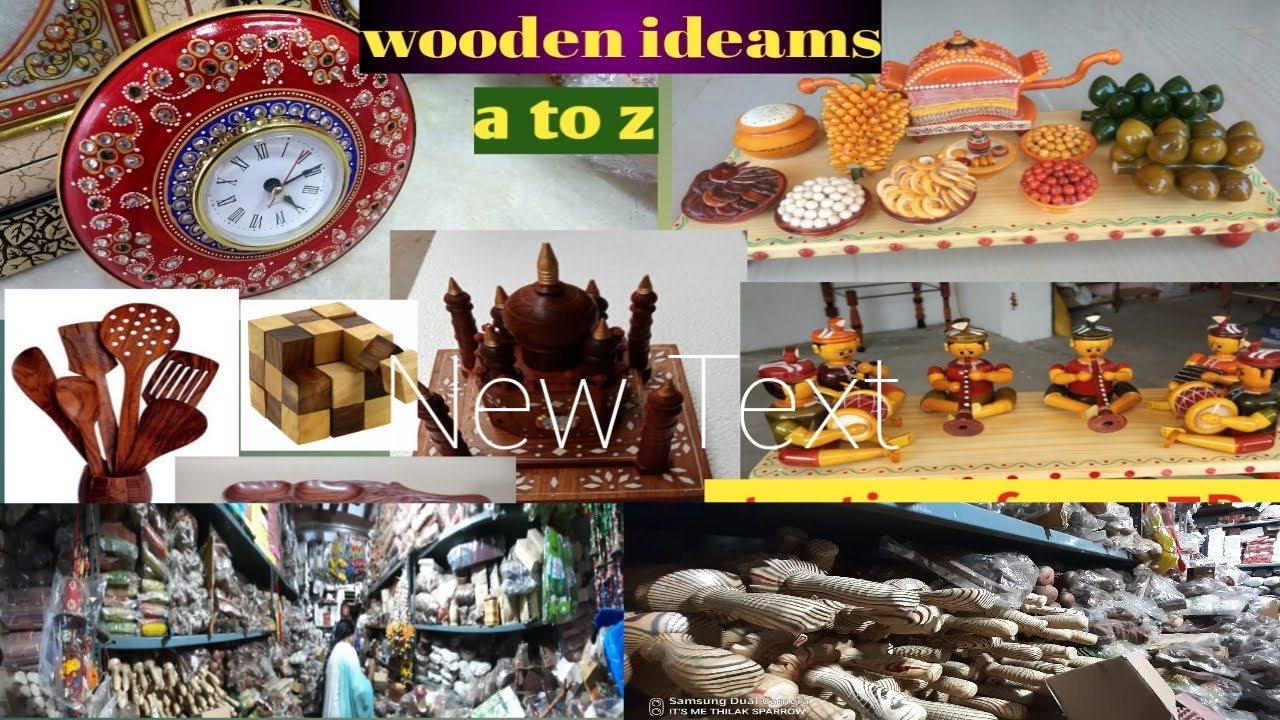 Madurai Wooden collection a to z handicraft ideams