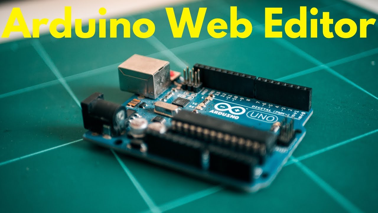 How to use the Arduino web editor