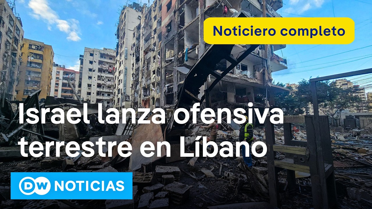 🔴DW Noticias del 16 de marzo: Ejército israelí inicia incursión terrestre contra Hezbolá en Líbano