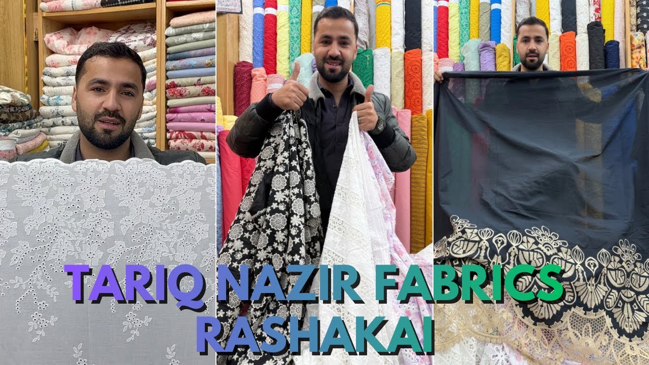 New collection tariq nazir fabrics lot verity limited stock chiken and print lwon 