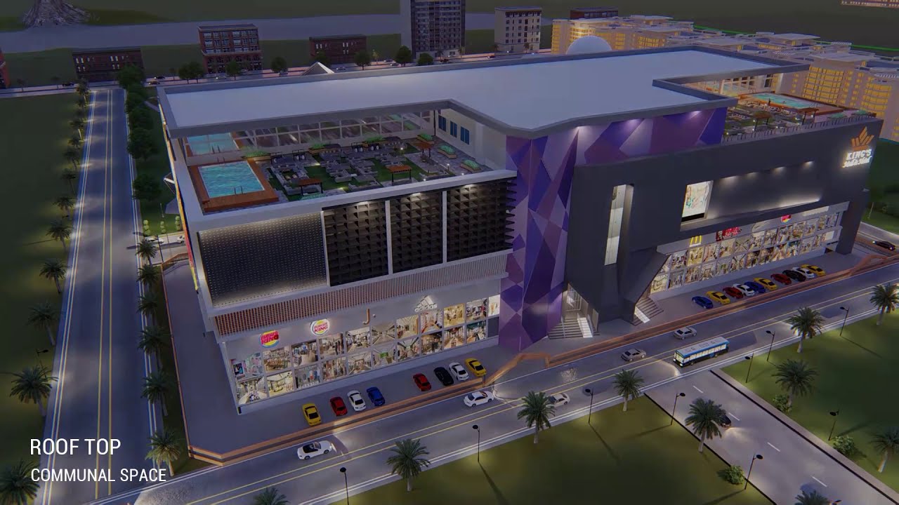 Kings Mall & Hotel | Commercial Shops | Offices | Apartments |