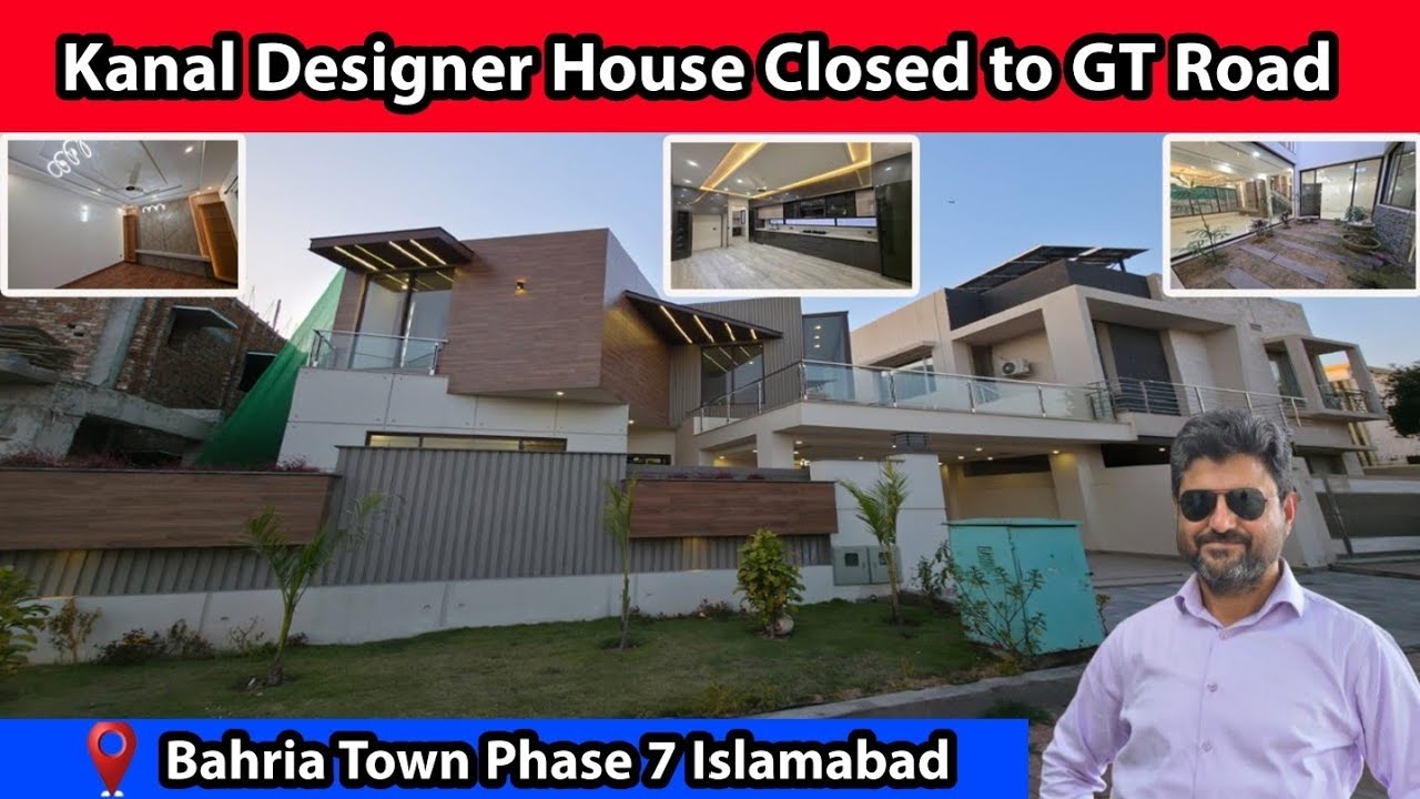 1 Kanal Modern Design House For Sale In Bahria Town Phase 7 Rawalpindi 