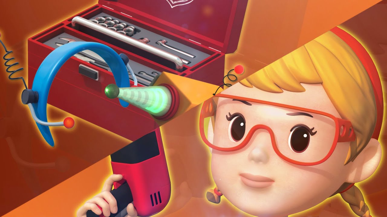 Herramienta de Invención de Jin│Juego de Herramientas de rescate│Robocar POLI TV español